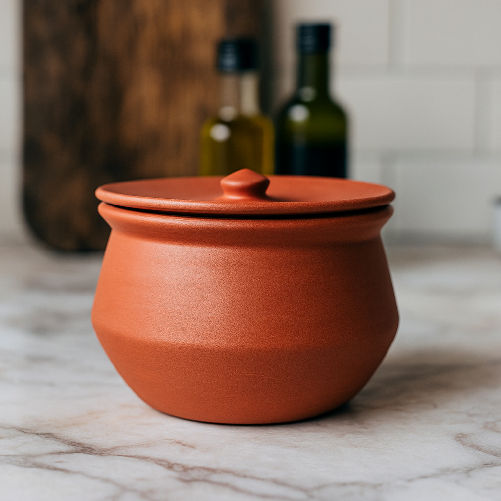 Clay Handi – 2 Liter | Natural & Healthy Cooking